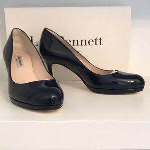 LK Bennett Sybila Pumps Navy Patent